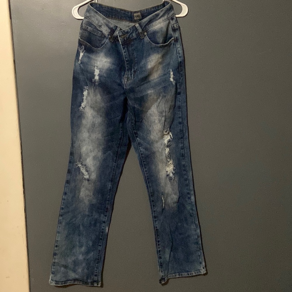 Black skinny flex men jeans. Size 32/32